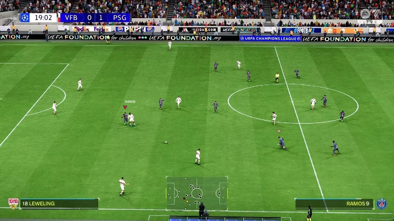 EA SPORTS FC 25 UEFA CHAMPIONS LEAGUE | FINAL LEAGUE PHASE GAME | PSG VS VFB STUTTGART MATCHDAY # 10