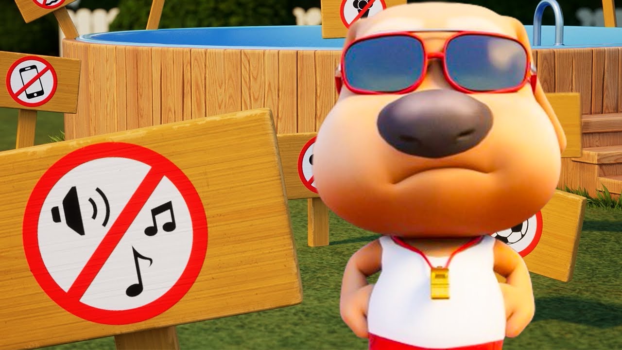 'Hank izliyor! | Konuşan Tom Kısa Filmleri | Çocuklar İçin Çizgi Filmler | WildBrain Çocuklar