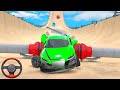 Real Mega Car Crash Driving 3D - New Extreme Car Beam Jump Demolition Derby - Android Gameplay 2023