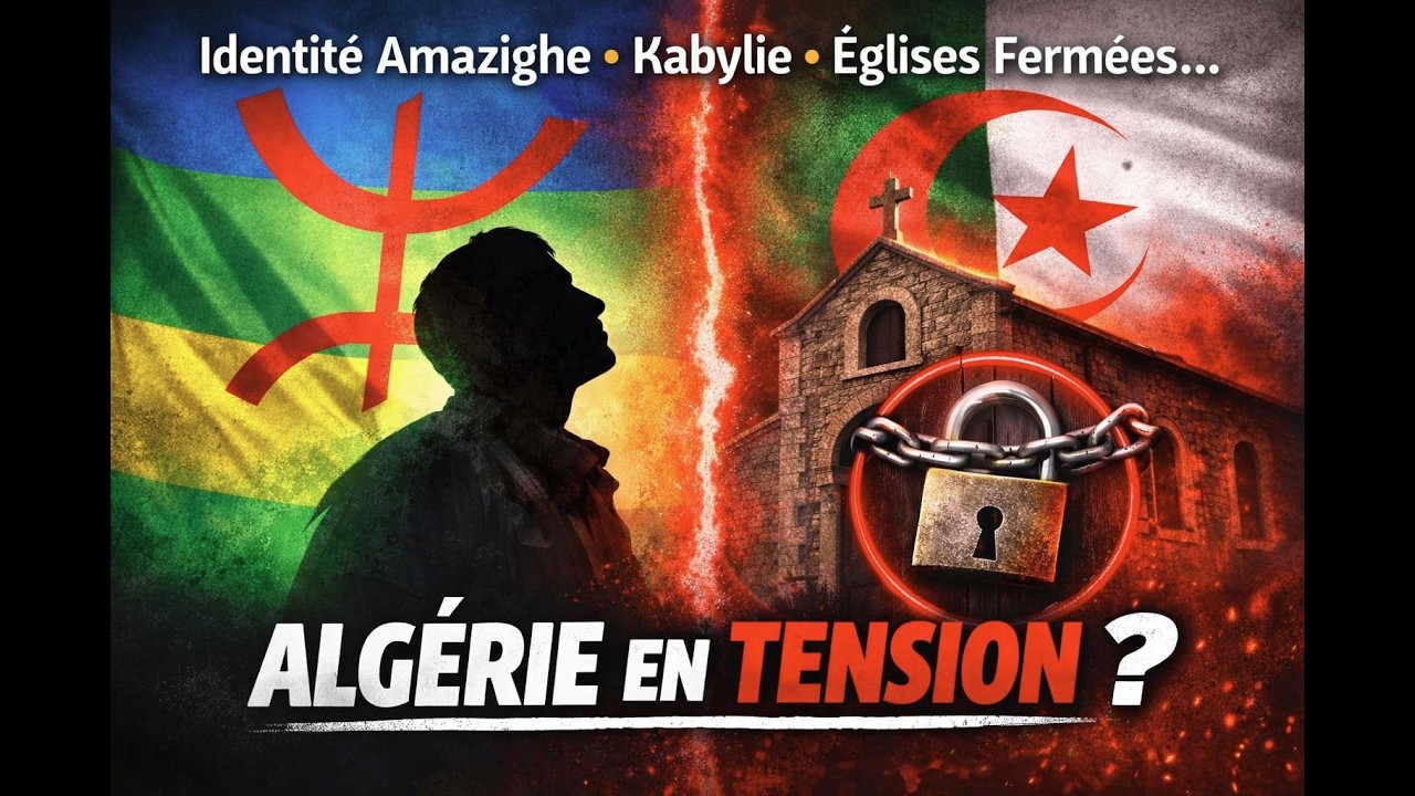 Algérie : Identité Amazighe, Kabylie, Églises Fermées… Une Nation Sous Tension ? 🔥