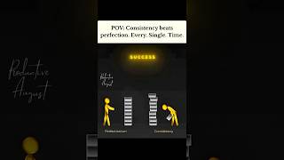 Consistency beats Perfection. Every. Single. Time. #motivation #mindset #inspiration