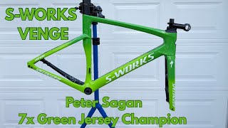 Specialized S-WORKS VENGE Peter Sagan (7x Green Jersey Frame