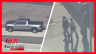 Suspect Leads Chp On Highspeed Chases Across Socal In Truck Stolen From A Dealership In Nevada