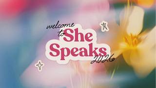 She Speaks 2026 - Friday Evening