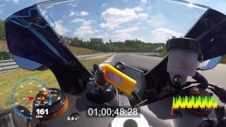 Yamaha YZF-R6 2017 onboard Brno Barcelona Onboard Yamaha R6 2017 Rj27 1 54 2