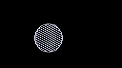 Bouncing Ball demo for TRS-80 Model 3 Microcomputer