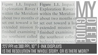 227 PPI vs 300 PPI. Is The  Display Resolution the Whole Story? Boox Note Air 3 vs Kindle Scribe by My Deep Guide 11,294 views 2 months ago 15 minutes