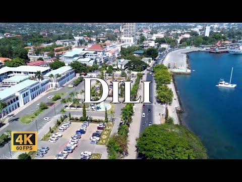 Dili Capital of Timor Leste By Drone dili timorleste asia