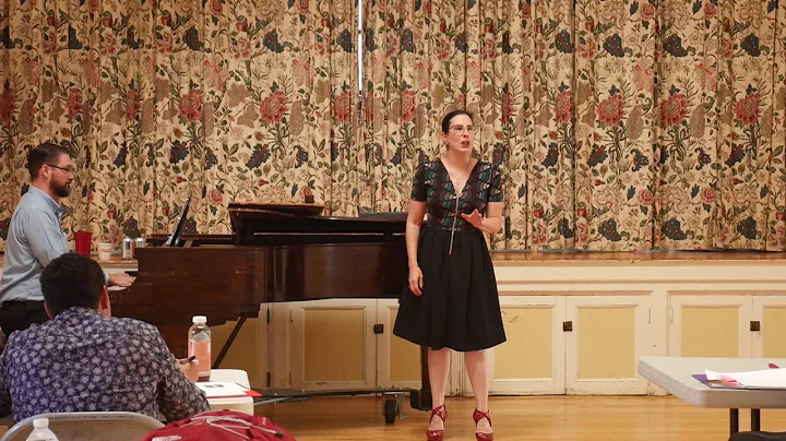 Stephanie Mann, soprano at BSR auditions