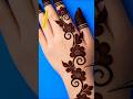 try it this design ✨👌 Very simple mehndi design #mehndi #reels #reel #simple #new #shorts #viral