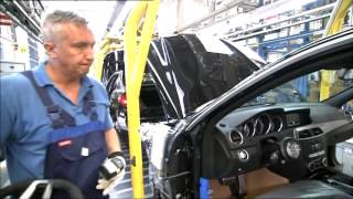 Производство Mercedes C-class w204. Завод в Зиндельфингене.
