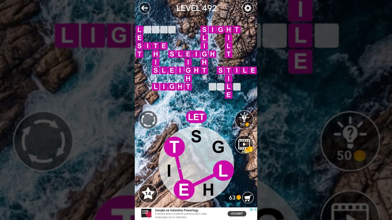 Word Crossword Search level 492