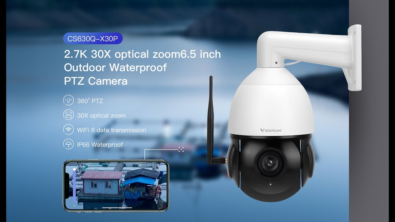 Special HD zoom waterproof camera Vstarcam CS630QX30P for construction