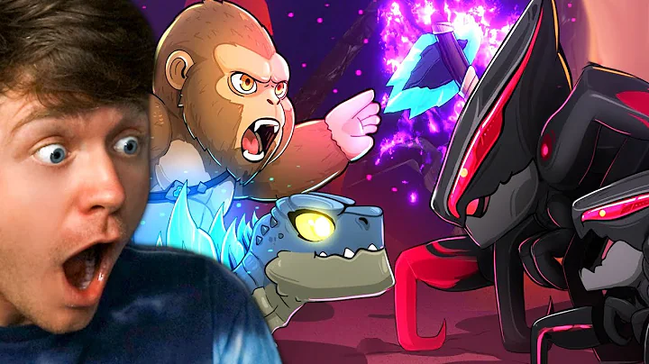 BABY KONG and BABY ZILLA JR vs BABY MUTOS! (Reaction)