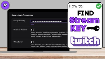 How To Find Stream Key In Twitch | 2024
