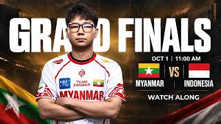 MYANMAR VS INDO GRANDFINALS WATCHALONG screenshot 5