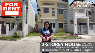 DIAMOND HEIGHTS TWO-STOREY HOUSE FOR RENT | DAVAO CITY