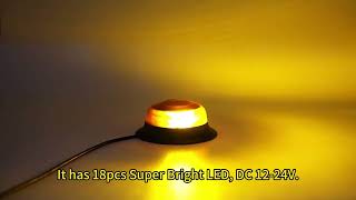🚨SMBX SM821 Micro Dome Led Beacon🚓