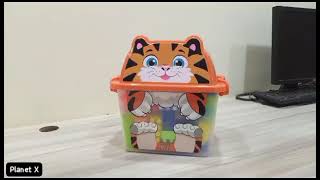 Buy Mega Blocks Smiley Tiger – 90 Pcs Bucket Jar at Best Price In