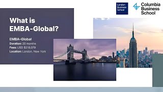 EMBA Global – London Business School ｜ Columbia Business School