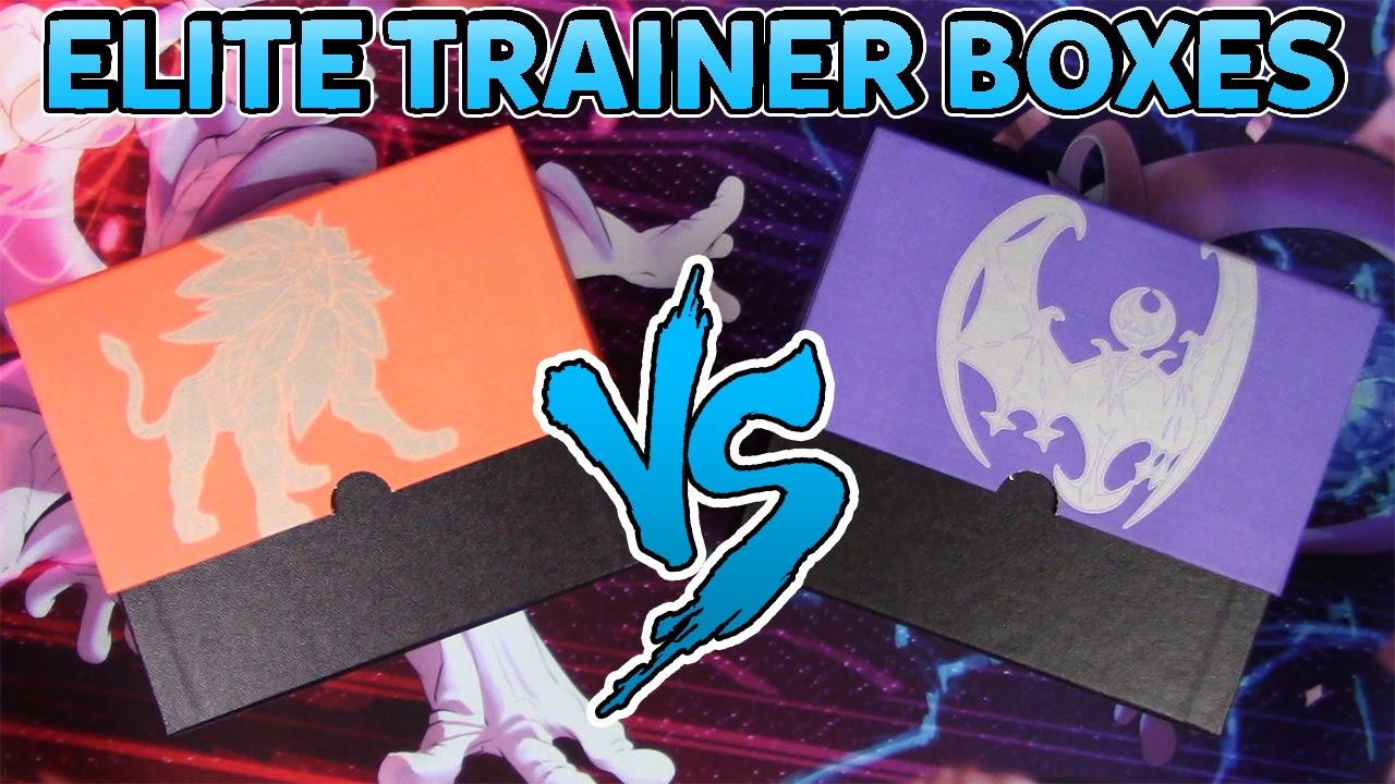 Opening BOTH Pokemon Sun and Moon Elite Trainer Boxes