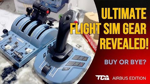 Thrustmaster TCA Throttle Quadrant ADD-ON | FIRST LOOK | MSFS | Ultimate Flight Simulator Setup