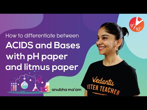 Practical Chemistry - 🧪 How to Differentiate Between Acids and Bases with pH Paper and Litmus Paper