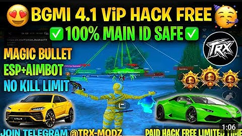 BGMI HACK 4.1 | BGMI 4.1 MOD APK | BGMI ESP HACK | BGMI NEW HACK TODAY | HOW TO HACK BGMI HACK