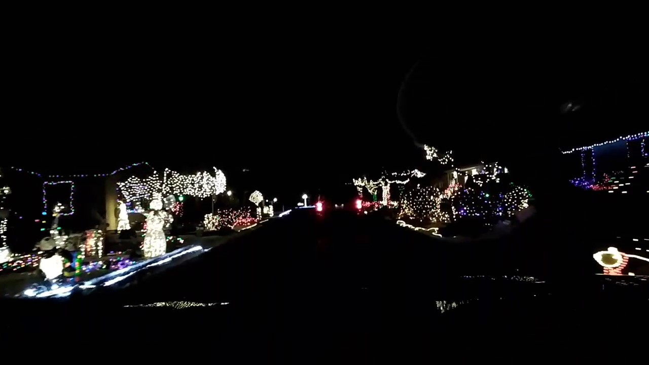 James st.. Christmas lights YouTube
