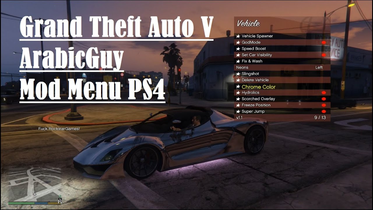 PS4 4.05 GTA V Mod Menu V1 Payload by AlFaMoDz is Released!, Page 12