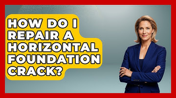How Do I Repair A Horizontal Foundation Crack? - Civil Engineering Explained
