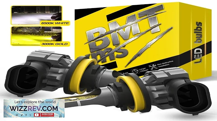 BMTxms 2PCS Canbus H11 H8 LED Fog Light Bulbs H27 880 881