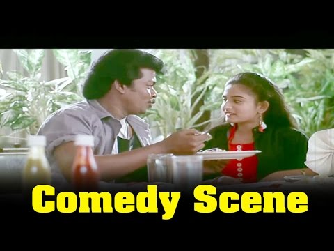 Unnai Vazhthi Padugiren Movie : Mohini And Parthiban Eating To Restaurent Funny Comedy Scene