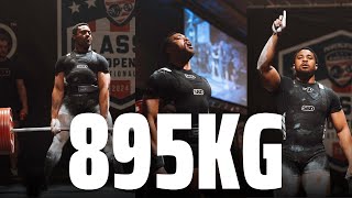 Brandon Pitre | 895kg Total 93kg Class | Powerlifting America Nationals