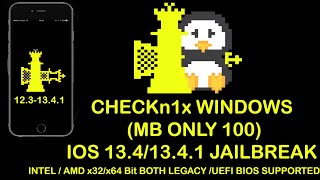 NEW Checkn1x 1.0.4 (100 MB) | Checkn1x 0.10.1|Jailbreak 13.4/13.4.1 windows | checkra1n 12.3-13.4.1