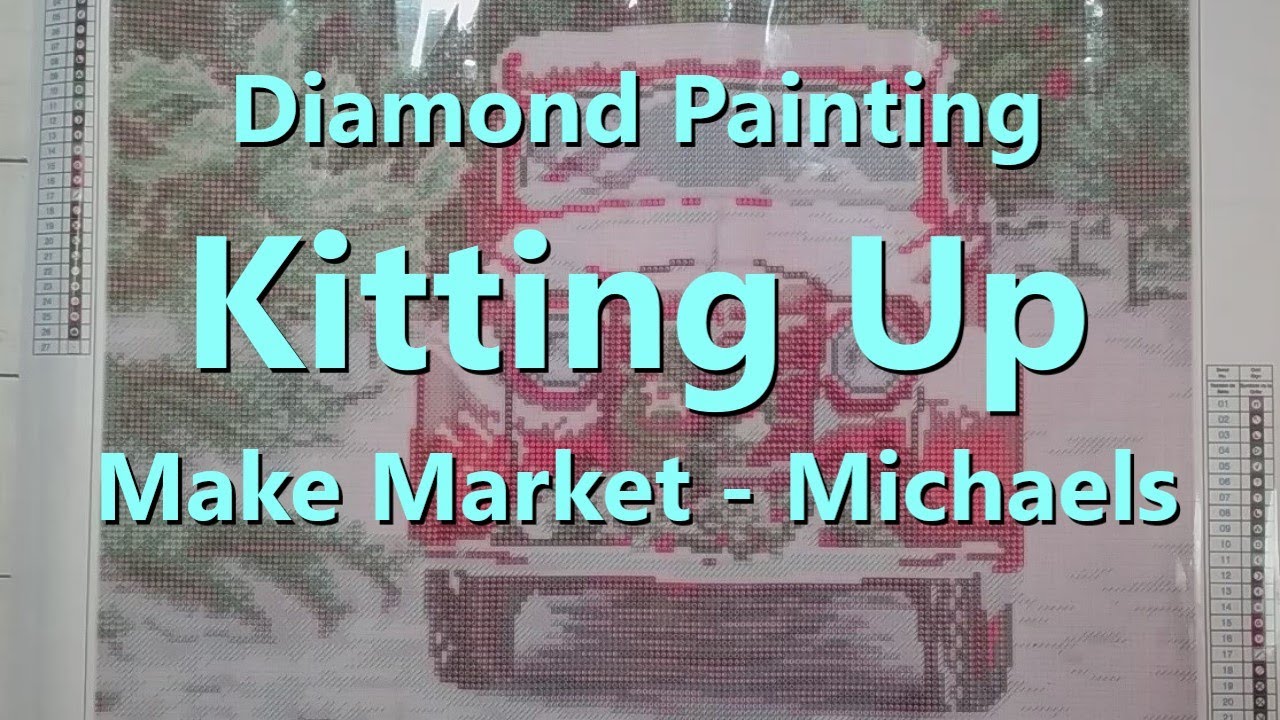 Unboxing Diamond Art Kit from Michaels