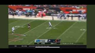 JUSTIN FIELDS THROWS A 60 YARD BOMB !!! OMG!!