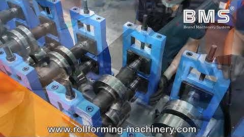 High Speed U Channel Roll Forming Machine (45-65M/min) YX25-45/55/65