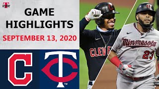 Cleveland Indians vs. Minnesota Twins Highlights | September 13, 2020 (McKenzie vs. Pineda)