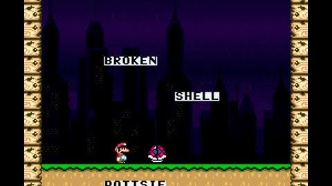 Broken Shell - Super Mario World ROM Hack - Full Game