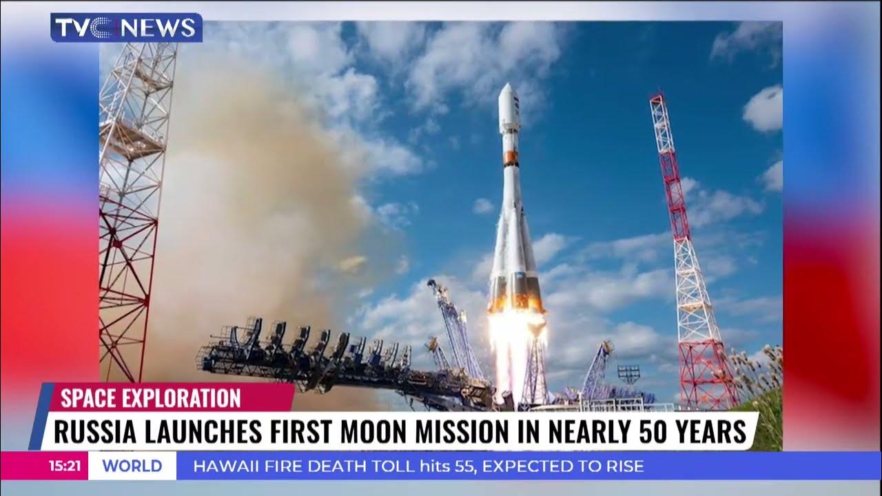 Russia Launches First Moon Mission In Nearly 50 Years
