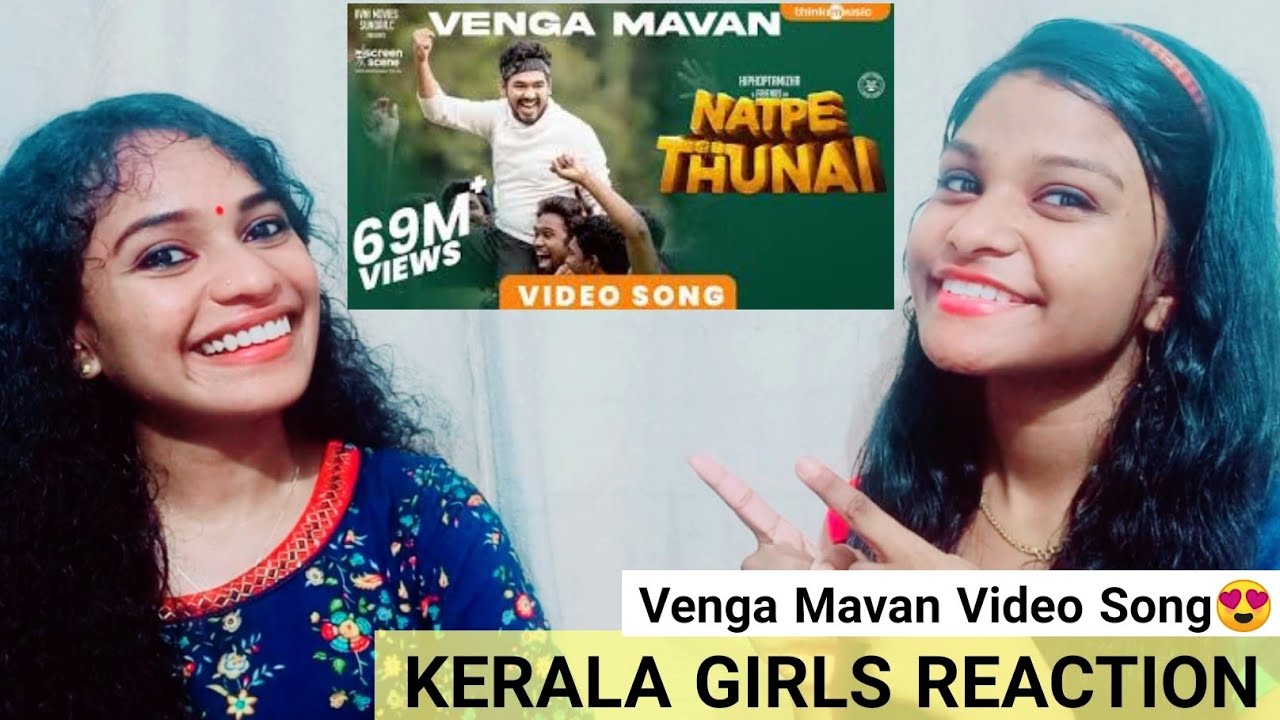 Natpe Thunai - Vengamavan Song Kerala Girls Reaction/ Hiphop Tamizha/Lakshmizz World