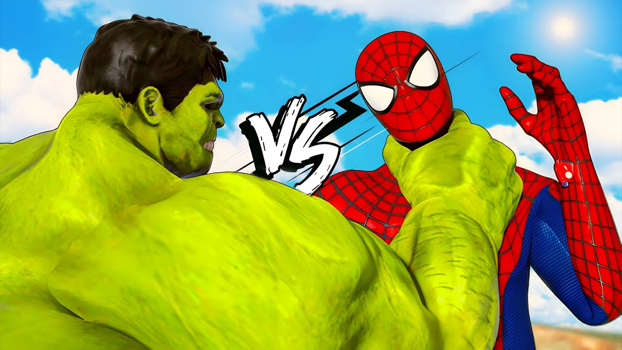 HULKS vs SPIDER-MEN: Epic City Showdown!