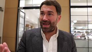 EDDIE HEARN REACTS TO USYK HEAVYWEIGHT WIN, PATRICK DAY SITUATION, & HITS BACK AT SPONG CLAIMS