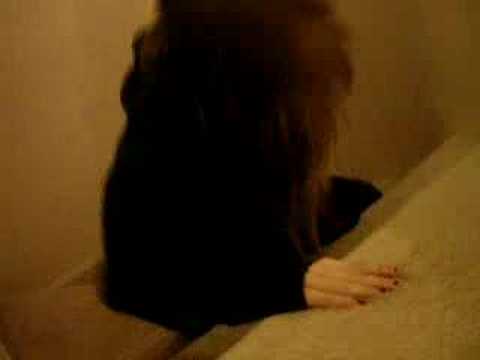 Becky falls down the Stairs
