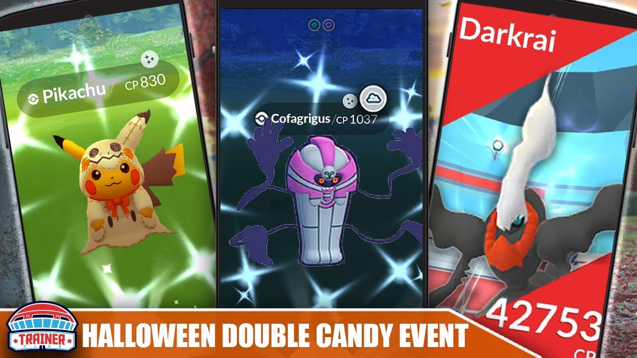 Top 5 Tips To Maximize Halloween 2019 Darkrai Raids Shiny Yamask Double Candy More Pokémon Go