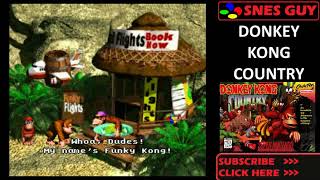 Donkey Kong Country (SNES) Super Nintendo Longplay