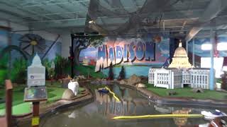 🏌️‍♂️⛳Madison Theme Indoor Miniature Golf Course at Vitense Golfland