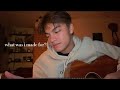 What was i made for  billie eilish cover