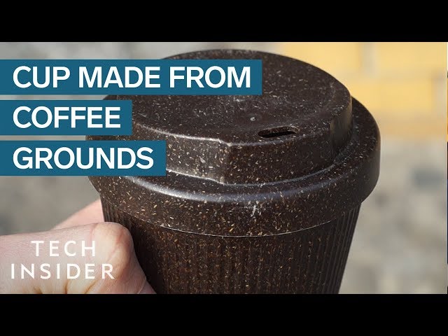 Tumbler (Mug) Made from Coffee Grounds